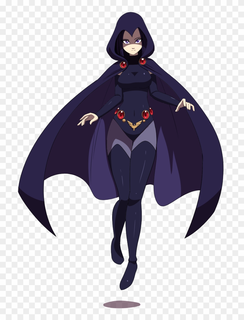 Raven Teen Titans Dc Comics Art Superhero - Raven Teen Titans Png #658496