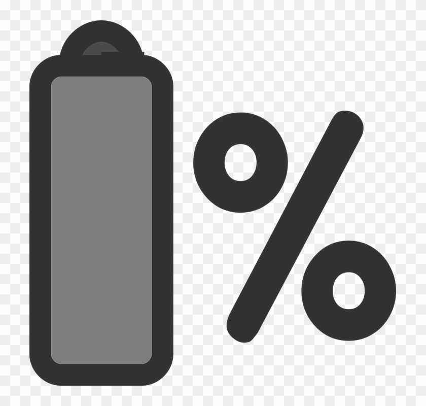 Battery Laptop Percentage Â - Battery Percentage Icon #658559