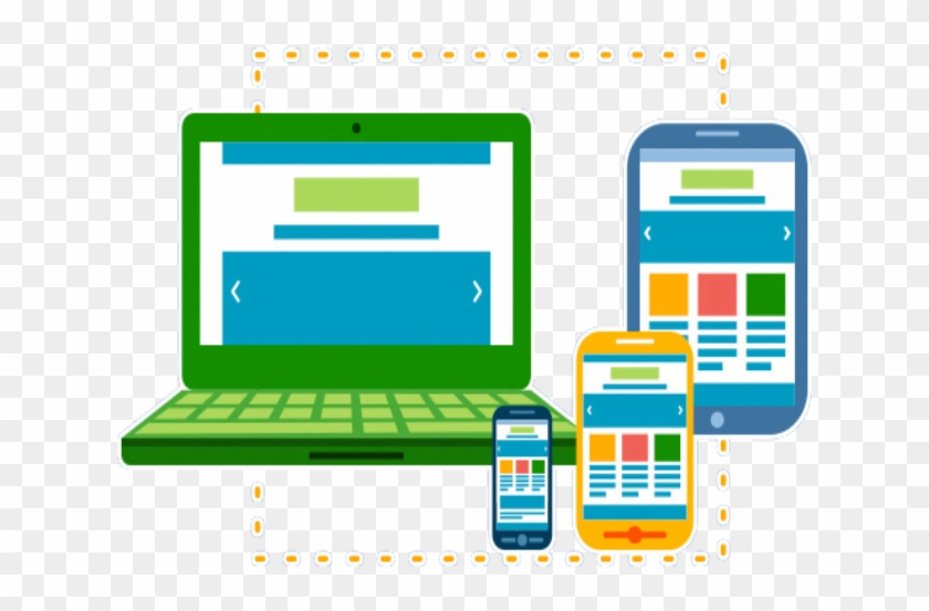 Mobile App Development - Responsive Websites Designing Png #658605