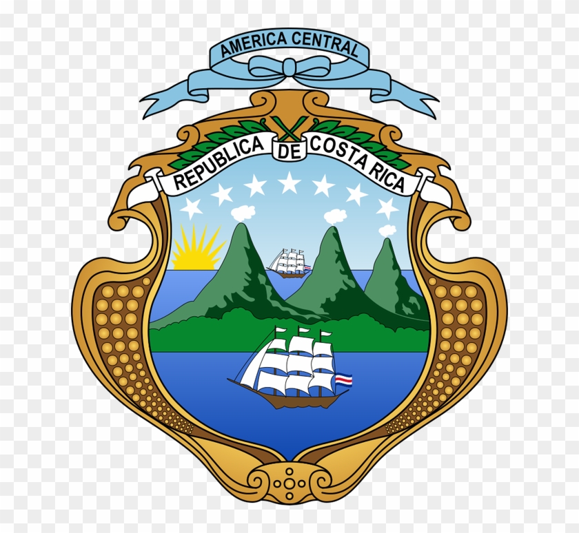 Escudo Nacional - Costa Rica Coat Of Arms #658682