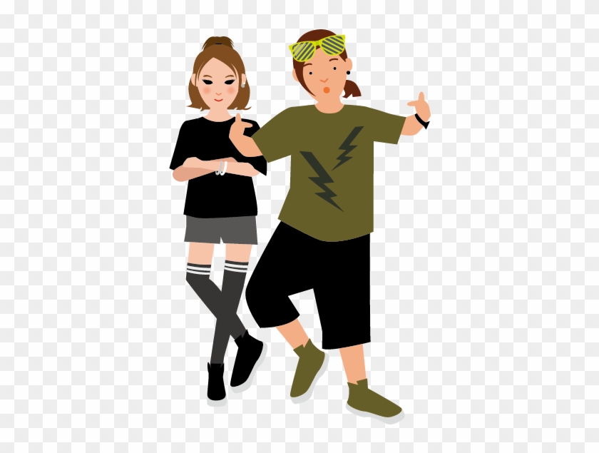 Cartoon Dance Illustration - Dance #658813