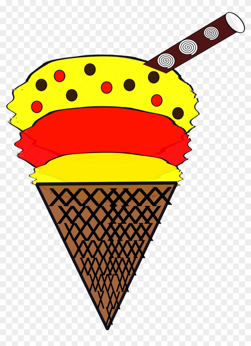 Ice Cream Cones Snow Cone Clip Art - Ice Cream Cones Snow Cone Clip Art #659031