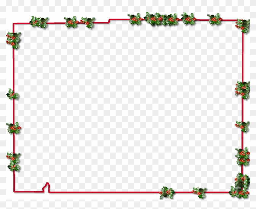 Border Frame Fancy - Christmas Border Frame Png #659070