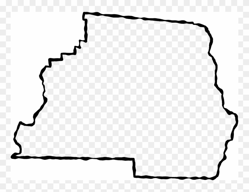 A Map Of Madison With A Black Squiggle Outline - Silhouette #659103