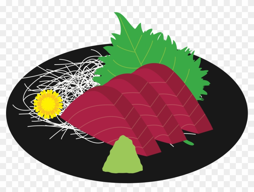 Big Image - Tuna Sashimi Clip Art #659119