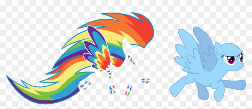 Rainbow Power Rainbow Dash - My Little Pony Rainbow Dash Base #659174