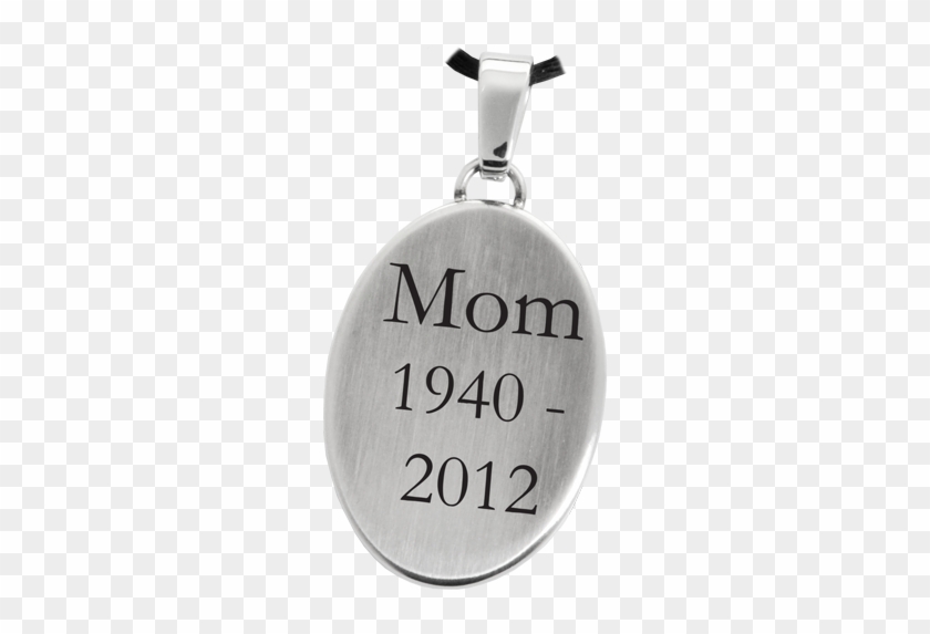 Wholesale Stainless Steel Oval Flat Pendant With Text - Village #659223