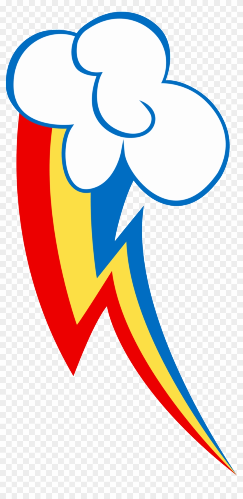 Rainbow Dash Cutie Mark - Rainbow Dash Cutie Mark #659267