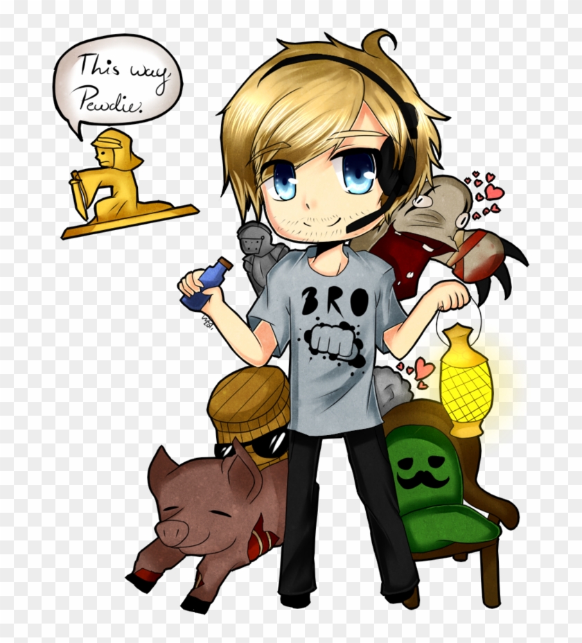 My Favs Pewdiepie Fan Art - Unisex Boys Girls Pewdiepie Barrel Kids Childrens Cute #659288