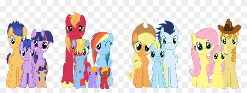 Big Family Photo By Karmadash - My Little Pony Rainbow Dash Family #659305