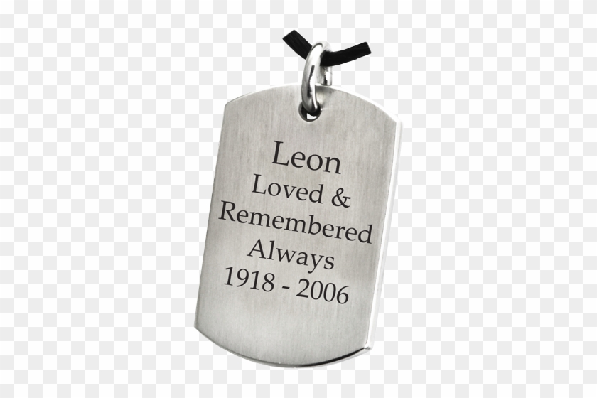 Wholesale Stainless Steel Dog Tag Flat With Text Engraving - Pet Tag #659330