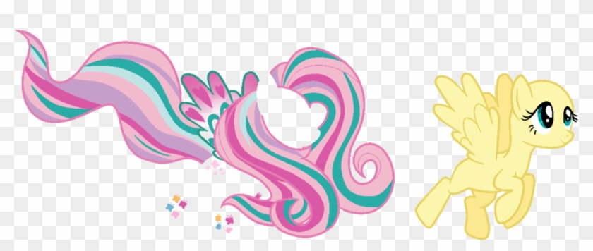 Rainbow Power Fluttershy - My Little Pony Fluttershy Base #659373