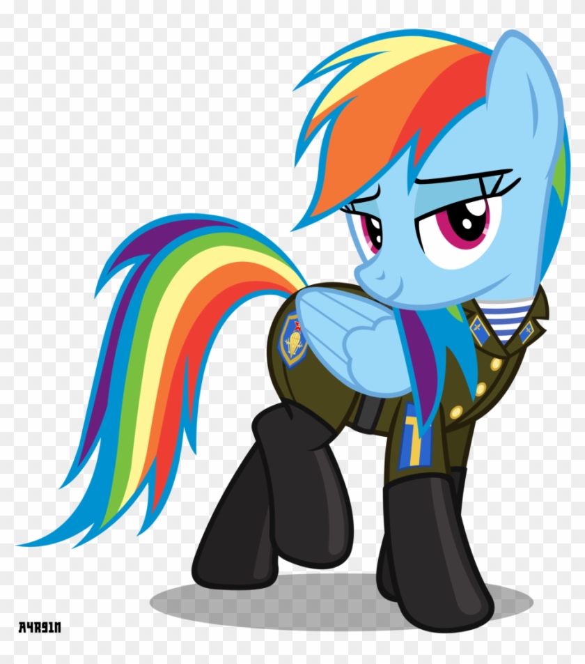 [ Img] Tovarischa Dash - Rainbow Dash General Uniform #659377