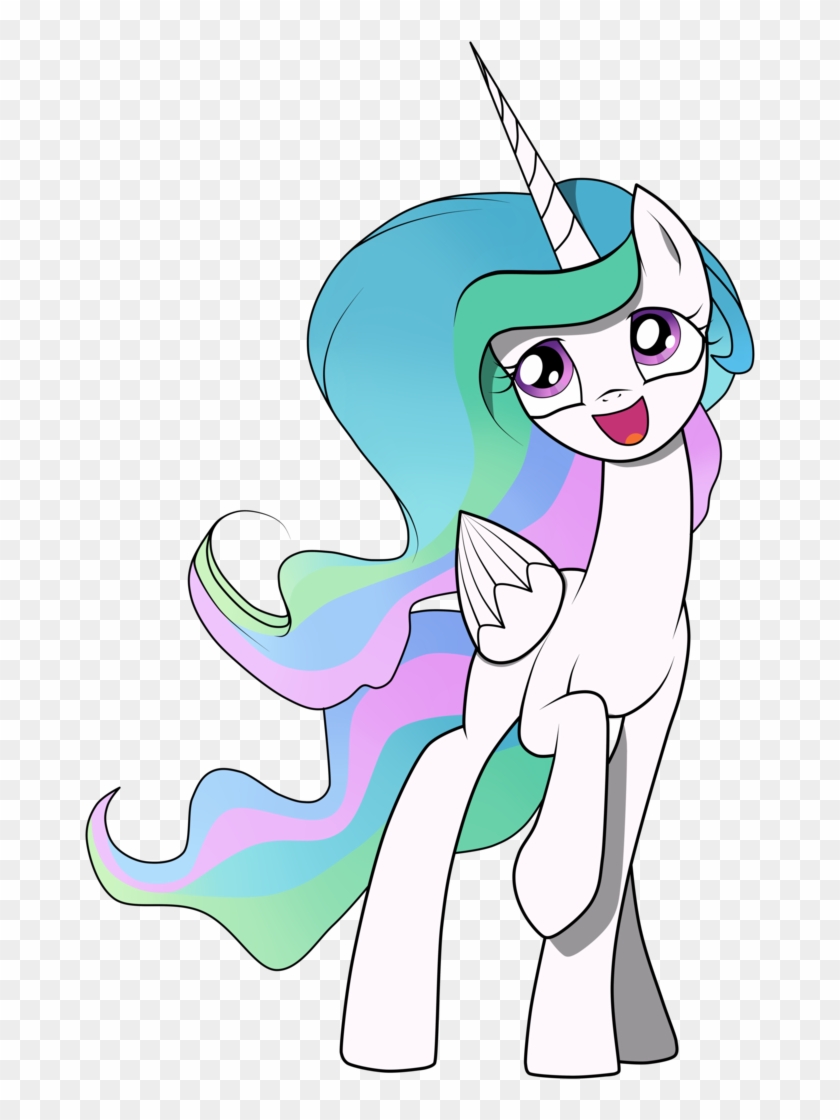 Happy Celestia By Amorecadenza - Happy Celestia Fanart #659404