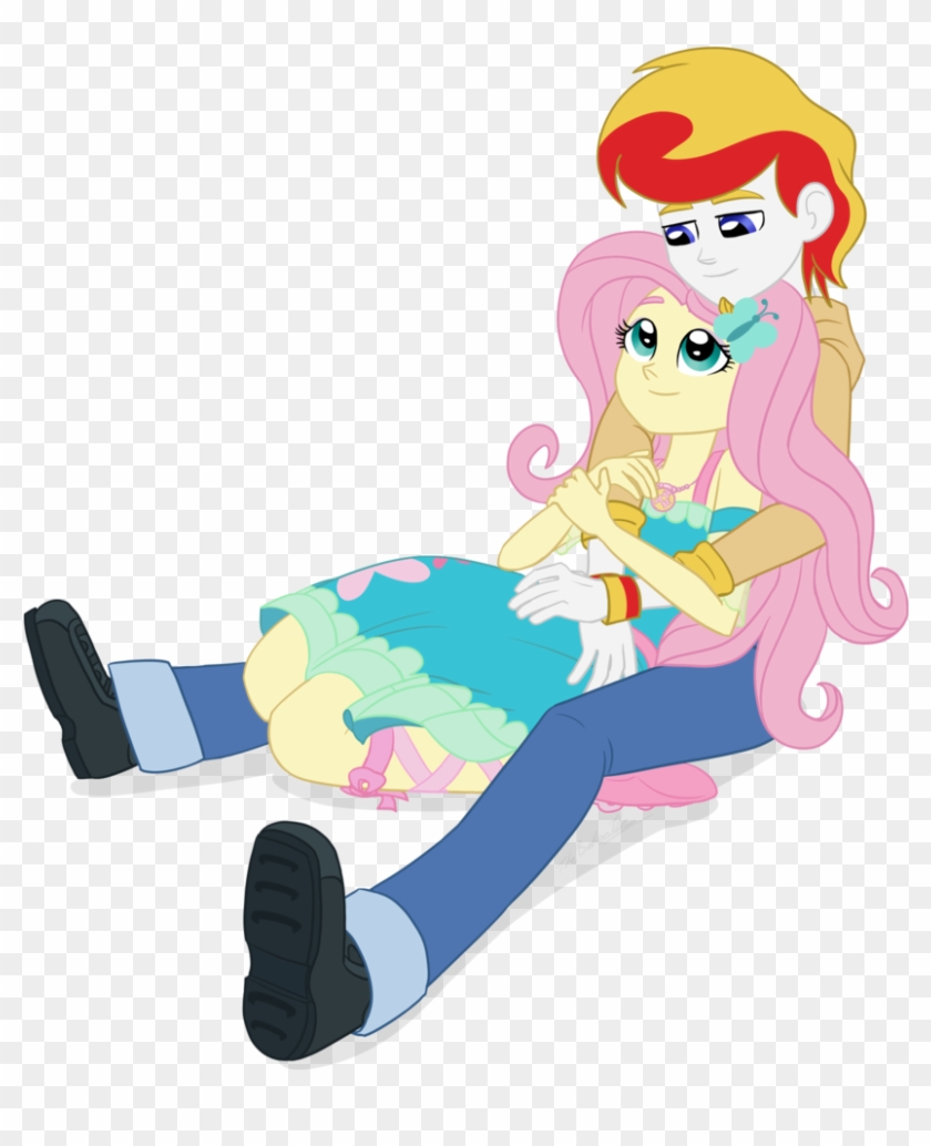 Thebrokentv, Canon X Oc, Clothes, Equestria Girls, - Fluttershy #659447