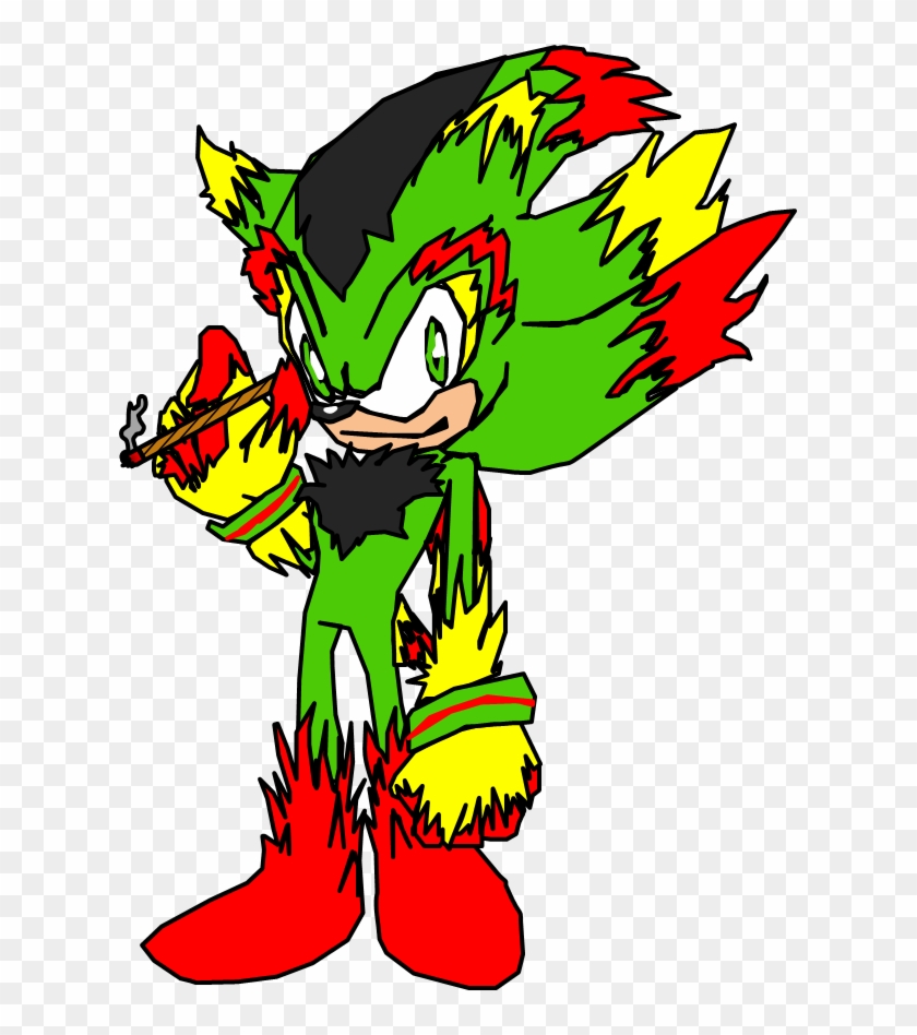 Rasta Sonic By Mdh4thenguard - Rasta Png #659530