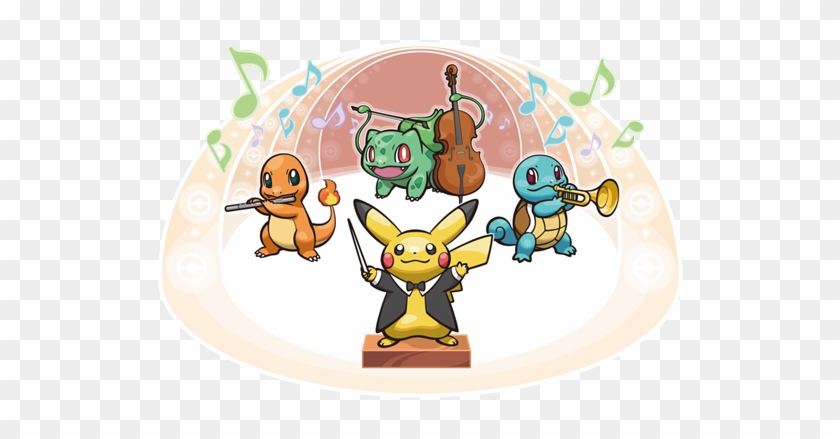 Pokemon Symphony Main - Pokemon Symphonic Evolutions T Shirt #659621
