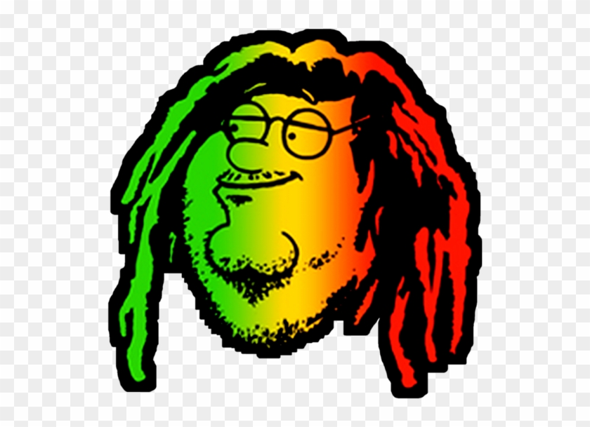 Family Guy Petter Rasta Face - Family Guy Rasta Png #659677