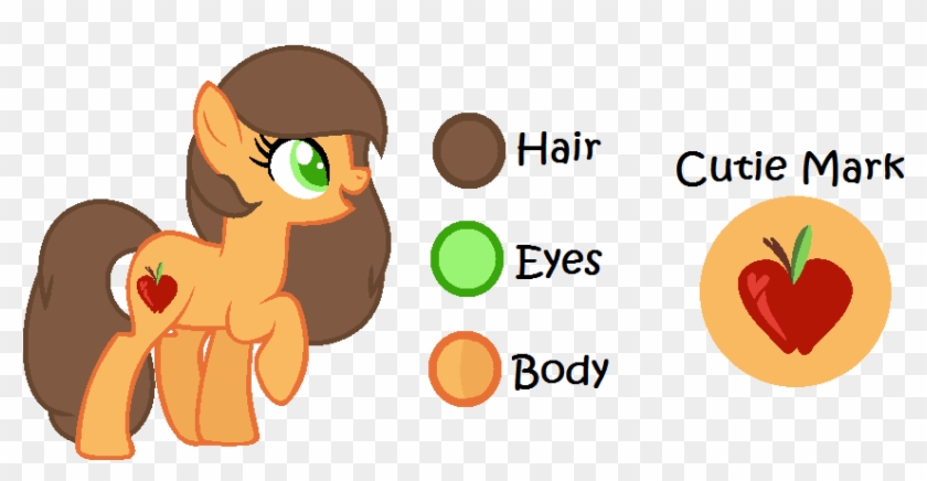 Mlp Apple Heart [refsheet] By Xxbrowniepawxx - Mlp Apple Heart #659797