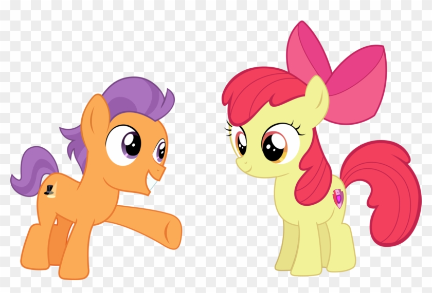 Apple Bloom Scootaloo Applejack Twilight Sparkle Rainbow - Apple Bloom Scootaloo Applejack Twilight Sparkle Rainbow #659932