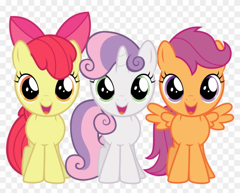 Apple Bloom Pony Twilight Sparkle Cutie Mark Crusaders - Apple Bloom Sweetie Belle And Scootaloo #659956
