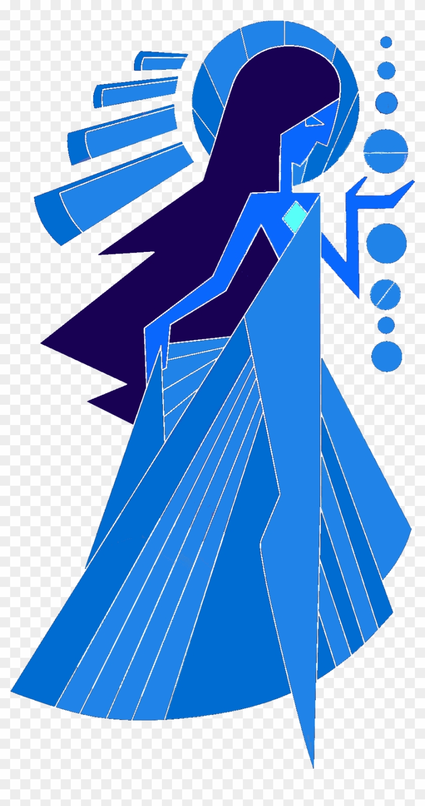 Colored Blue Diamond - Blue Diamond Steven Universe #659963