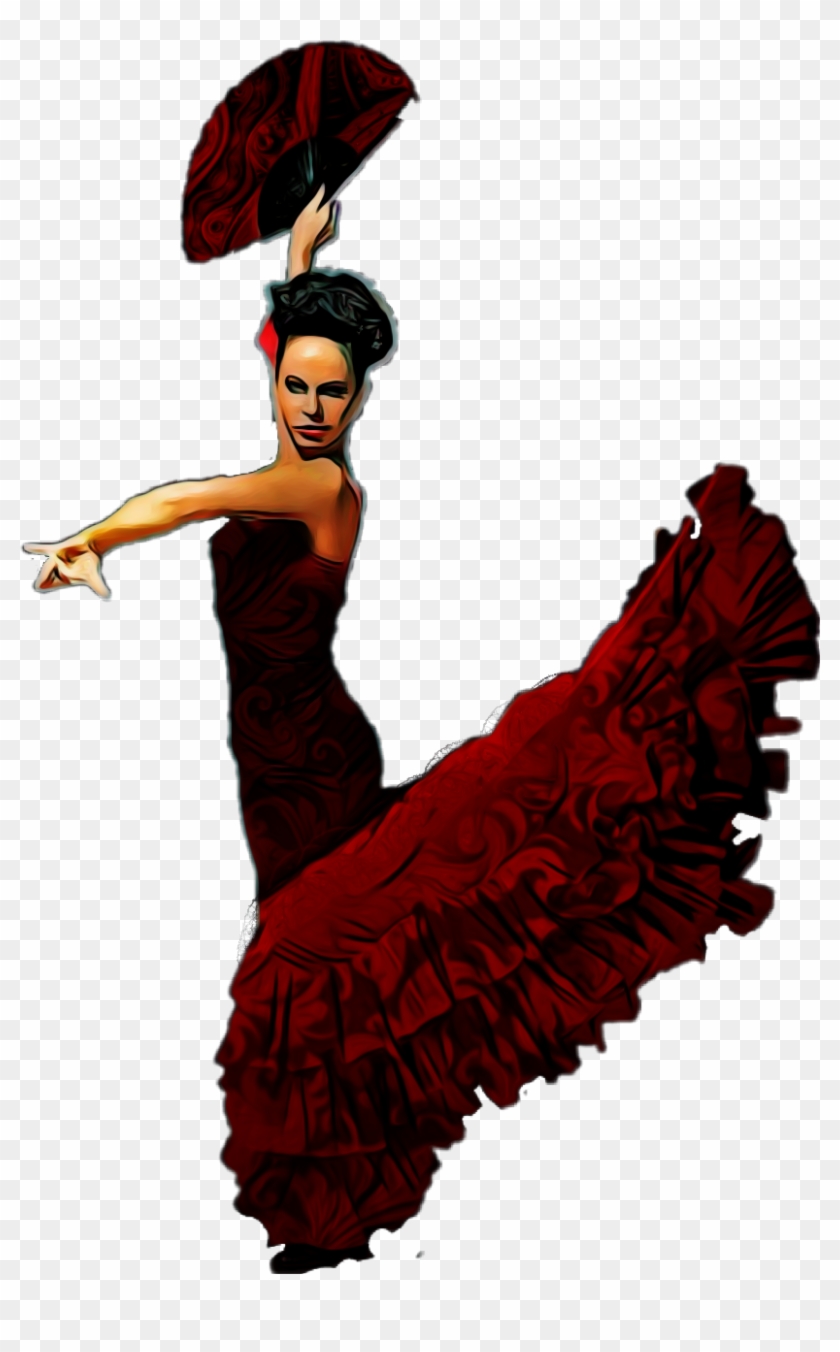Flamenco Sticker - Dance #660010