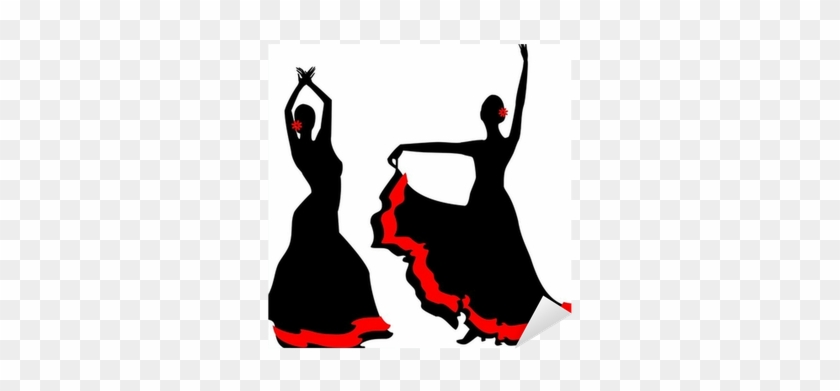 Flamenco Dancer Silhouette #660017