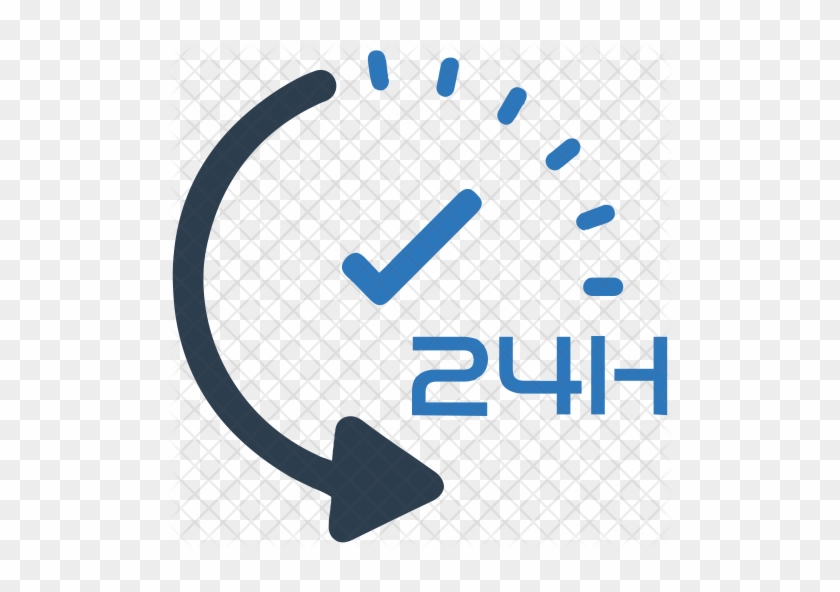 24 Hours Customer Service Icon - 24 Hrs Support Icon #660220
