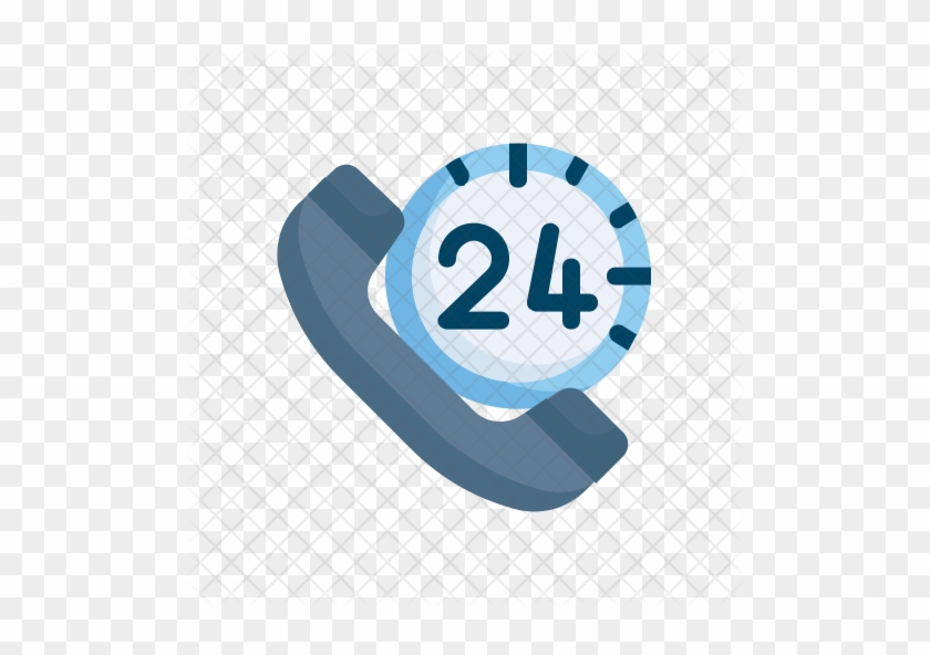 24 Hour Service Icon - Customer Service #660234