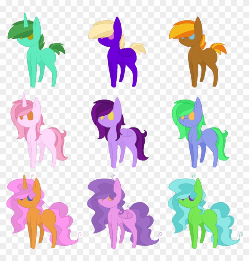 My Little Pony Adoptables 3 [open] By Oreo-ponies - Animal Figure #660237