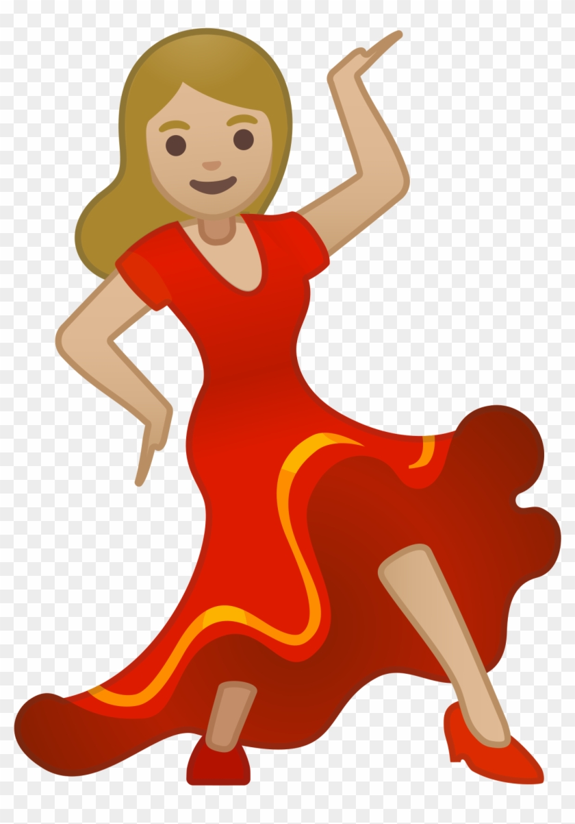 Open - Whatsapp Dancing Girl Emoji #660258