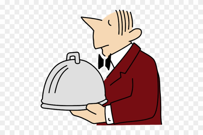 2015 - Transparent Background Waiter Clipart Png #660389