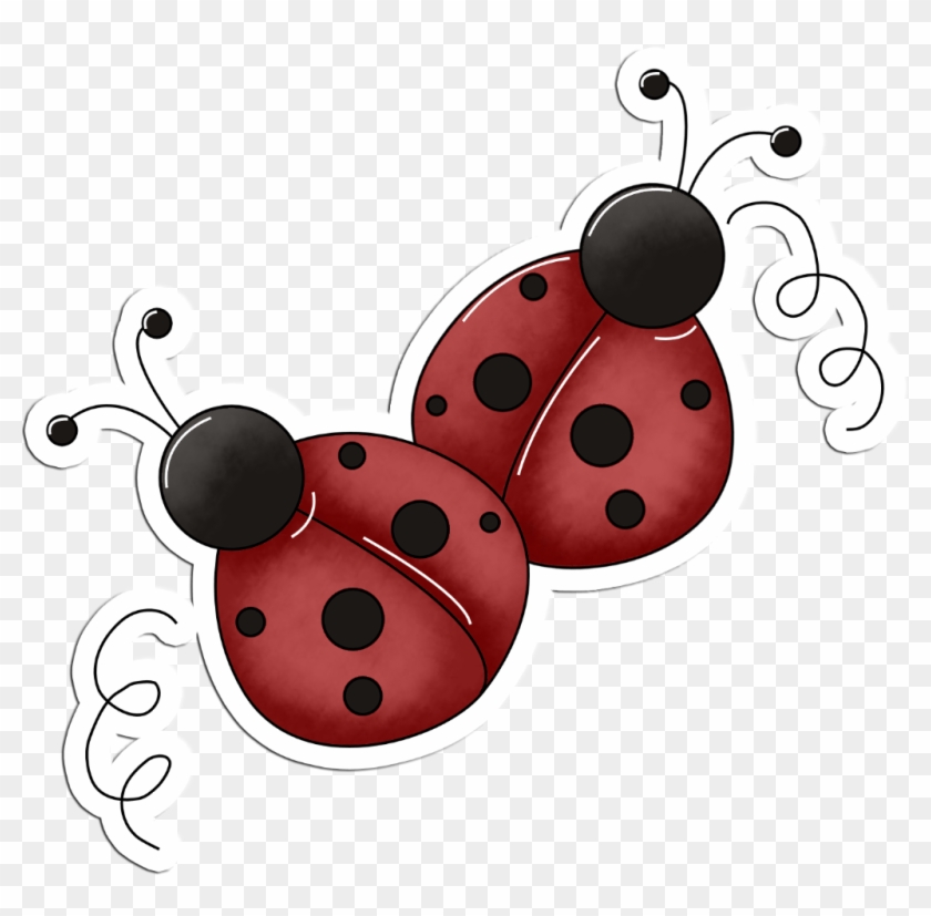 Lady Beetle Clipart Love Bug - Ladybug Friends Large Tote Bag, Adult Unisex, Natural, #660415