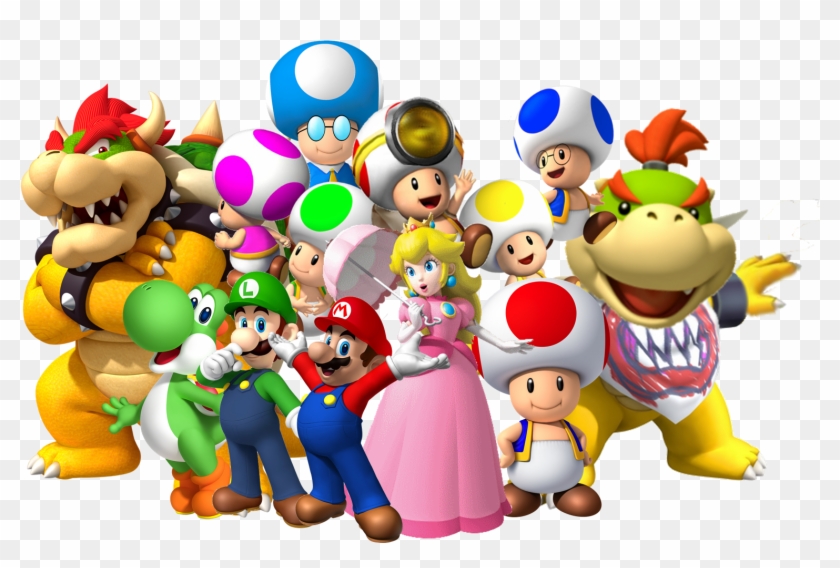 Group Art - Super Mario Characters Group #660447