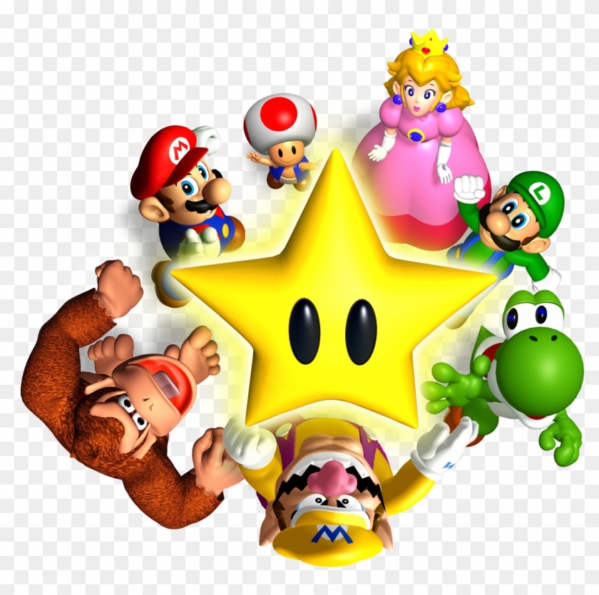 Mario Party Cast 2 - Super Mario Party Png #660470