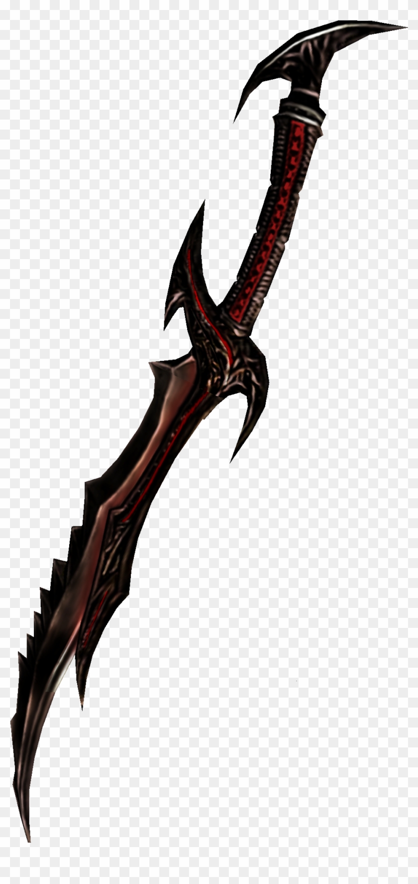 Skyrim Clipart - Skyrim Daedric Sword Png #660479