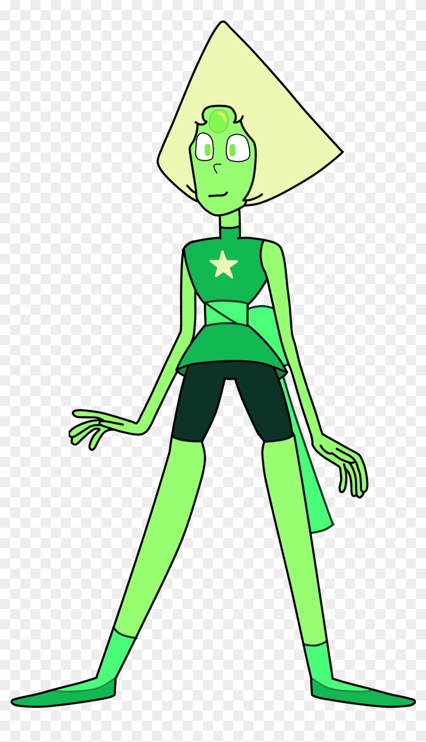 Peridot Momswap With Gem Shine - Peridot Steven Universe Gems #660535