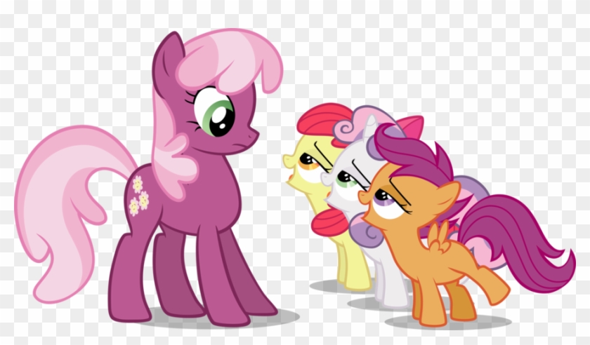 Pony Cheerilee Sweetie Belle Scootaloo Apple Bloom - Cheerilees Boy Friend At My Little Pony #660529