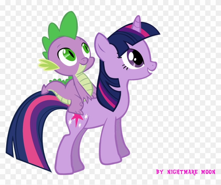 Vive Y Trabaja En Sweet Appple Acres Granjacon Su Abuela - Twilight Sparkle And Spike #660532