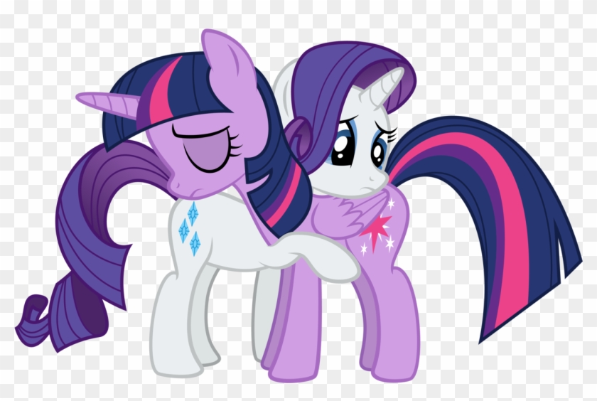 Absurd Res, Alicorn, Artist - My Little Pony Twilight Sparkle And Rarity #660536