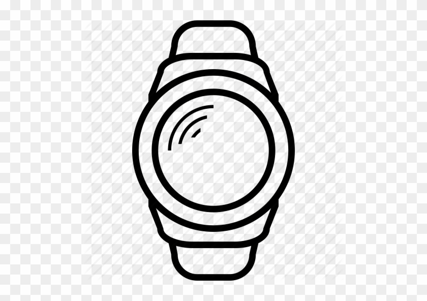 28 Collection Of Watch Drawing Png - Samsung Gear Watch Icon #660542