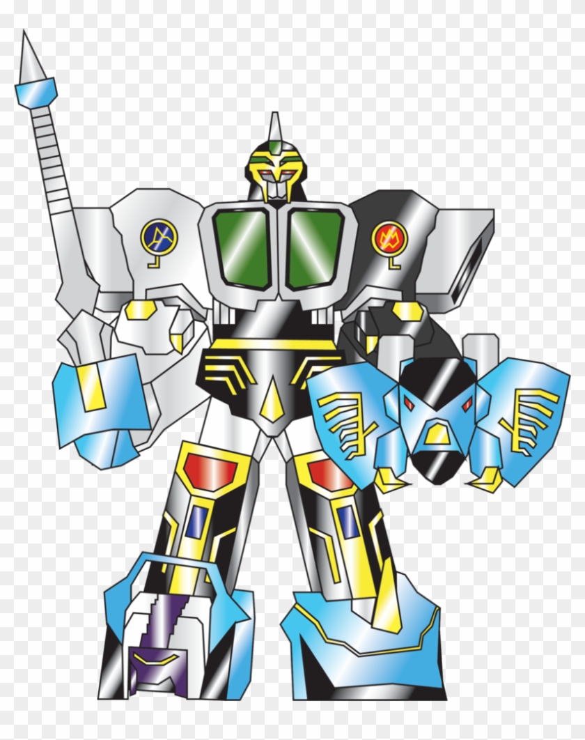 Kongazord Sword Shield Stricker Mode By Nobird27 - Power Rangers Wild Force  Zords - Free Transparent PNG Clipart Images Download