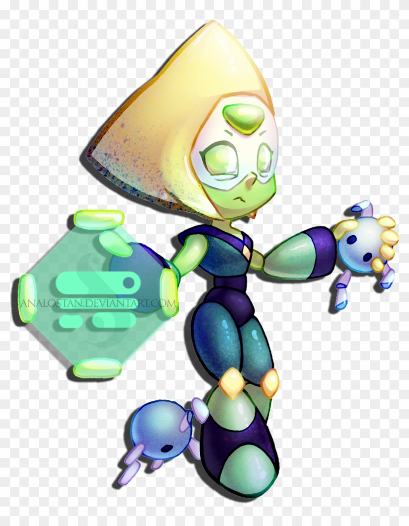 Analostan Deviantartco Pearl Technology Clip Art - Steven Universe Chibi Peridot #660619