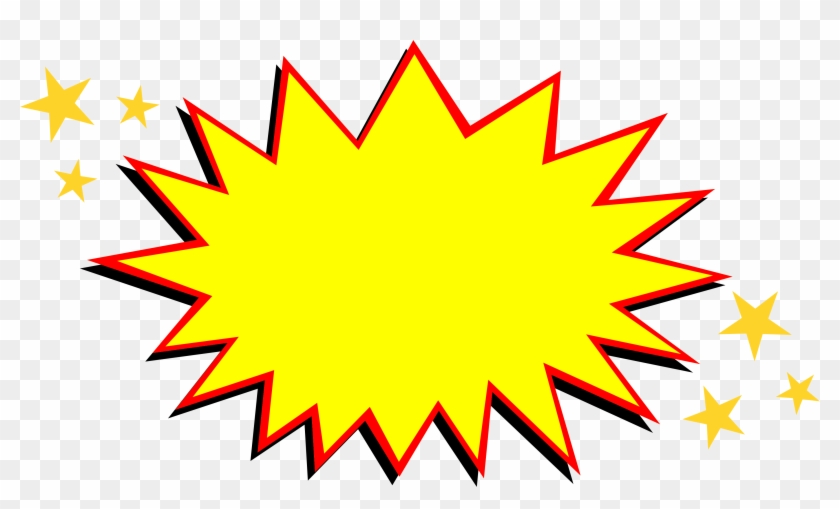 20 Comic Boom Explosion Vector Vol - Explosion Clipart Png #660639