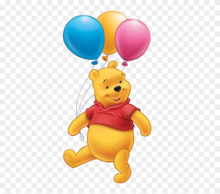 Winnie The Pooh Piglet Tigger Eeyore Winnipeg - Winnie The Pooh With Balloons #660657