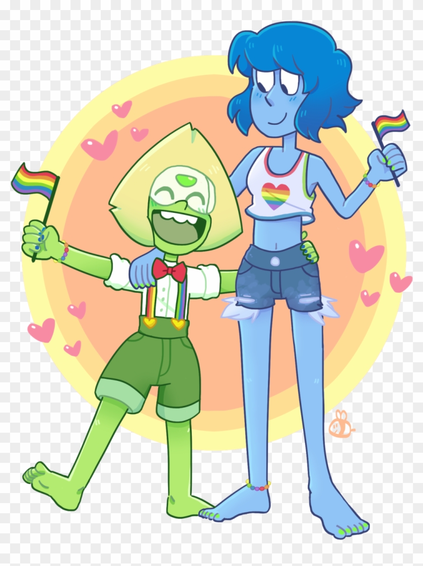 Steven Universe Fan Art Dreamingbee - Lapis X Peridot Fanart #660666