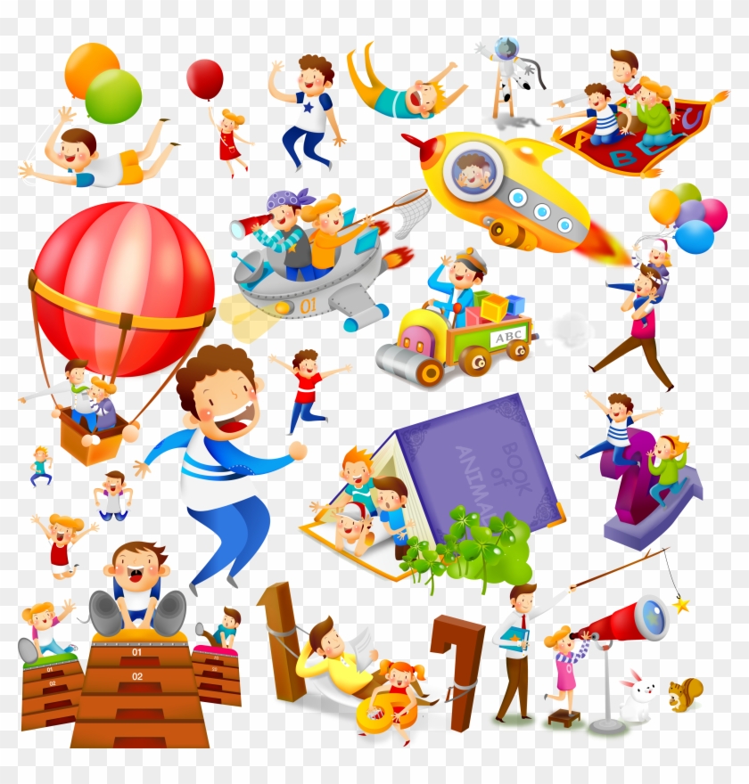 Child Cartoon - Children Play - Child #660714