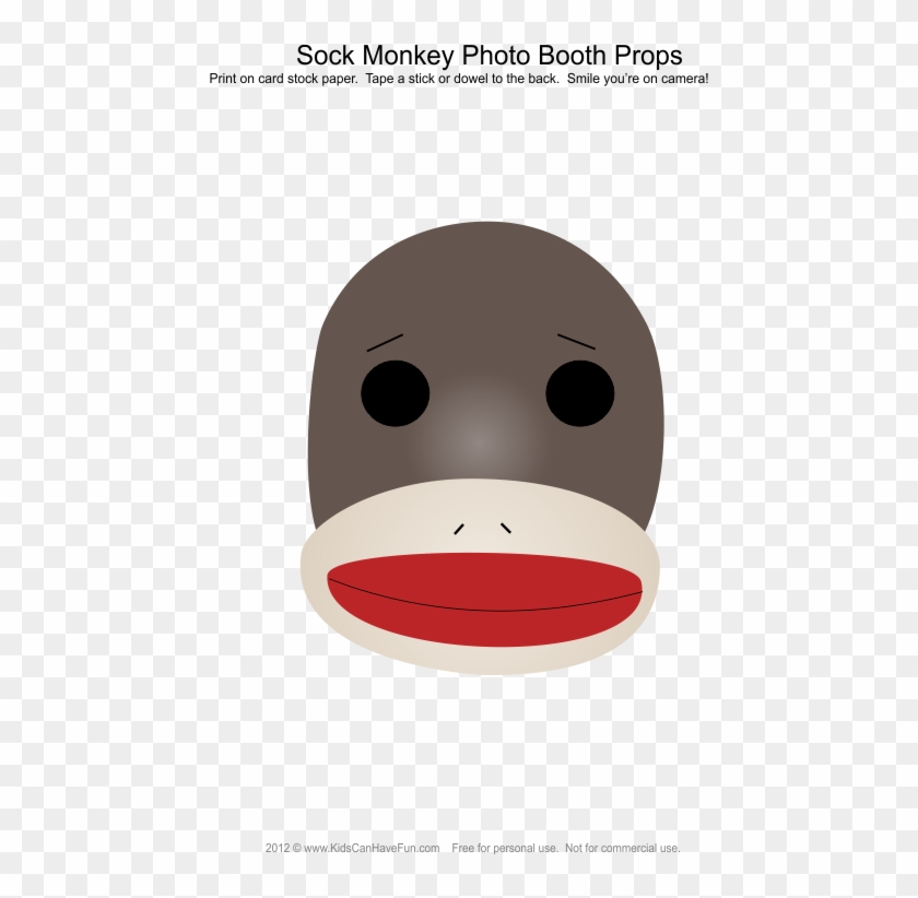 Sock Monkey Photo Props - Cartoon #660739