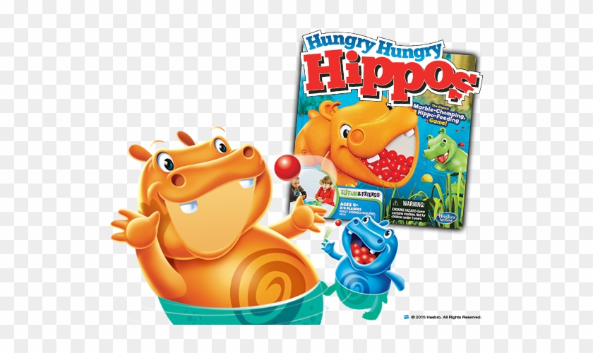 Hasbro Games Preschool Hero - Multicolor Elefun & Friends Hungry Hungry Hippos #660827